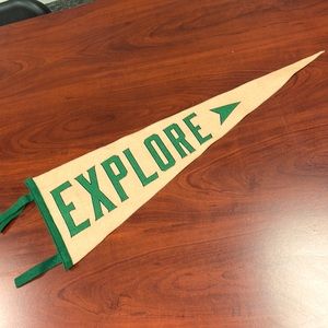 United By Blue Explore Pennant Flag